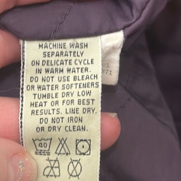 Purple Barn Chore Coat Jacket Size Large L Large Eddie Bauer - Picture 11 of 12